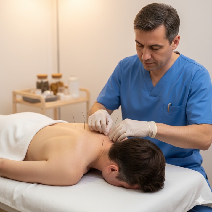 طب سوزنی برای گردن درد